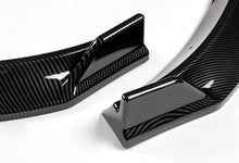 Load image into Gallery viewer, DNA Front Bumper Lip for VW Golf MK7 (2014-2017) 3-Piece with Matte Black or Carbon Fiber Look Finish - Matte Black Alternate Image