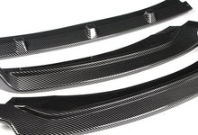 Load image into Gallery viewer, DNA Front Bumper Lip for Hyundai Elantra (2017-2018) 3-Piece with Carbon Fiber Look Finish - Default Title Alternate Image