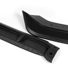 Load image into Gallery viewer, DNA Front Bumper Lip for Honda Fit (2018-2020) 3-Piece with Matte / Gloss Black / Carbon Fiber Finish - Matte Black Alternate Image