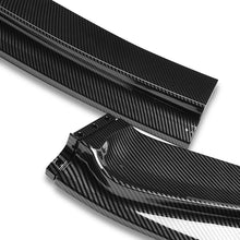 Load image into Gallery viewer, DNA Front Bumper Lip for Honda Fit (2018-2020) 3-Piece with Matte / Gloss Black / Carbon Fiber Finish - Matte Black Alternate Image