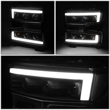 Load image into Gallery viewer, DNA Projector Headlights for Chevy Silverado 1500 (2019-2024) Black or Chrome Housing Alternate Image