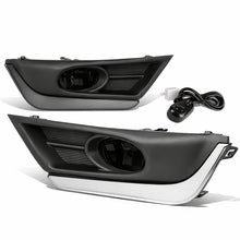 Load image into Gallery viewer, DNA Fog Lights for Honda CRV (2017-2018) with Switch and Wiring Harness - Amber / Clear / Smoke Lens - Chrome / Smoke Alternate Image