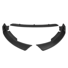 Load image into Gallery viewer, DNA Front Bumper Lip for Hyundai Sonata (2015-2017) 3-Piece STP Style with Matte / Gloss Black / Carbon Fiber Finish - Matte Black Alternate Image
