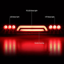Load image into Gallery viewer, DNA LED 3rd Brake Light Chevy Suburban / Tahoe / GMC Yukon (2000-2006) Clear / Smoked / Red Lens Alternate Image