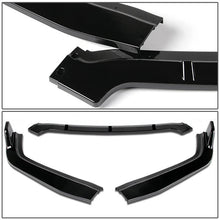 Load image into Gallery viewer, DNA Front Bumper Lip for Honda Civic Sedan FB (2012) 3-Piece with Gloss Black Finish - Default Title Alternate Image