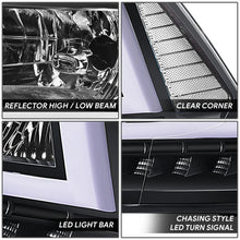 Load image into Gallery viewer, DNA Headlights for RAM 1500 / 2500 / 3500 / 4500 / 5500 (2010-2018) with C-Shaped LED DRL &amp; Sequential Signals Lights Alternate Image