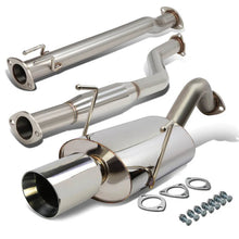 Load image into Gallery viewer, DNA Exhaust for Honda Civic Si EP3 (2002-2005) Catback with Single Wall Round or Double Wall Rolled Tip Alternate Image