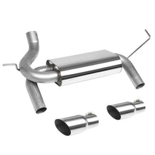 Load image into Gallery viewer, DNA Exhaust for Jeep Wrangler JK (2007-2017) Catback w/ Dual Polished Tips Alternate Image