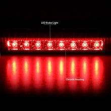 Load image into Gallery viewer, DNA LED 3rd Brake Light Dodge Journey (2010-2016) Black or Chrome Housing with Clear / Smoked / Red Lens - Black / Clear Alternate Image