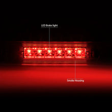 Load image into Gallery viewer, DNA LED 3rd Brake Light Jeep Grand Cherokee (2005-2010) Clear / Smoked / Red Lens - Black / Clear Alternate Image
