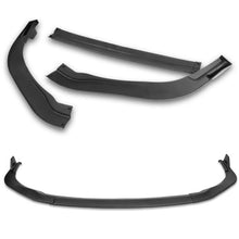 Load image into Gallery viewer, DNA Front Bumper Lip for Lexus ES350 / ES300H (2016-2018) 3-Piece Sport Style with Matte / Gloss Black / Carbon Fiber - Matte Black Alternate Image