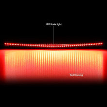 Load image into Gallery viewer, DNA LED 3rd Brake Light Cadillac DTS (2006-2011) Black or Chrome Housing with Clear / Smoked / Red Lens - Black / Clear Alternate Image