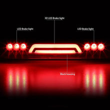 Load image into Gallery viewer, DNA LED 3rd Brake Light Chevy Suburban / Tahoe / GMC Yukon (2000-2006) Clear / Smoked / Red Lens Alternate Image