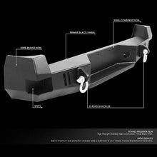 Load image into Gallery viewer, DNA Rear Step Bumper for Toyota Tacoma (2005-2020) Dual D-Ring Shackles Alternate Image