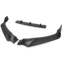 Load image into Gallery viewer, DNA Front Bumper Lip for Honda Odyssey (2018-2020) 3-Piece CK-Style with Matte / Gloss Black / Carbon Fiber Finish - Matte Black Alternate Image