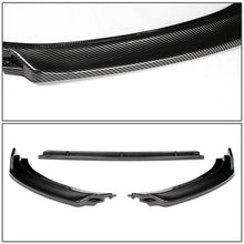 Load image into Gallery viewer, DNA Front Bumper Lip for Audi A3 / S3 (2017-2020) 3-Piece with Carbon Fiber Look Finish - Default Title Alternate Image