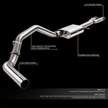 Load image into Gallery viewer, DNA Exhaust for Chevy Tahoe 5.7L (1996–1999) Catback w/ Single Wall Tip CBE-TAHOE96-57L Alternate Image