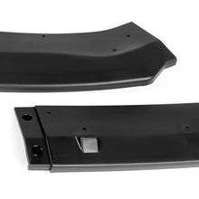 Load image into Gallery viewer, DNA Front Bumper Lip for Honda Accord Sedan (2018-2022) 3-Piece RA-Style with Matte or Gloss Black Finish - Matte Black Alternate Image