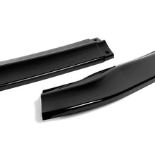Load image into Gallery viewer, DNA Front Bumper Lip for Lexus ES350 / ES300H (2016-2018) 3-Piece Sport Style with Matte / Gloss Black / Carbon Fiber - Matte Black Alternate Image