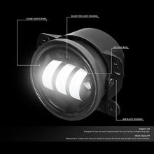 Load image into Gallery viewer, DNA Fog Lights for Dodge Charger (2011-2014) LED Projector with Switch and Wiring Harness - Clear Lens FL-ZTL-312-CH - Default Title Alternate Image