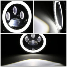 Load image into Gallery viewer, DNA LED Fog Lights for GMC Sierra (2003-2007) Halo Projector with Switch &amp; Wiring Harness - Clear or Smoke FL-ZTL-358 - Clear Alternate Image