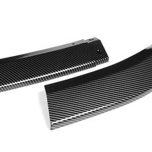 Load image into Gallery viewer, DNA Front Bumper Lip for Nissan 350Z (2003-2005) 3-Piece CT-Style with Painted Carbon Fiber Finish - Default Title Alternate Image