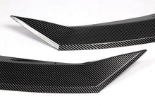 Load image into Gallery viewer, DNA Front Bumper Lip for Toyota Corolla (2020-2022) 3-Piece with Carbon Fiber Look or Gloss Black Finish - Carbon Fiber Look Alternate Image
