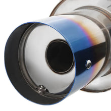 Load image into Gallery viewer, DNA Exhaust for Subaru WRX / WRX STI (2002-2007) Catback with 4" Single Wall Round Tips or EOM Style - Burnt Tip Alternate Image