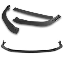Load image into Gallery viewer, DNA Front Bumper Lip for Lexus ES350 / ES300H (2016-2018) 3-Piece Sport Style with Matte / Gloss Black / Carbon Fiber - Matte Black Alternate Image