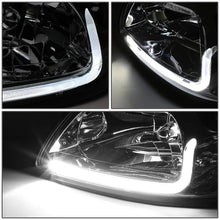 Load image into Gallery viewer, DNA Headlights for Ford Mustang SN95 (1999-2004) Black or Chrome Housing with LED Daytime Running Light Alternate Image
