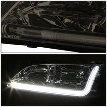 Load image into Gallery viewer, DNA Headlights for Honda Accord Coupe / Sedan (98-02) w/ LED DRL - Black / Chrome / Smoke Housing Alternate Image