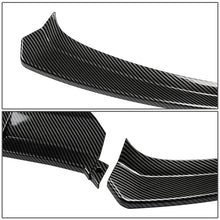 Load image into Gallery viewer, DNA Front Bumper Lip for Mercedes W205 C200 C250 C300 C350 (2015-2018) 3-Piece with Gloss or Matte Black / Carbon Fiber Finish Alternate Image