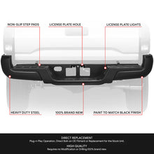 Load image into Gallery viewer, DNA Rear Step Bumper for Toyota Tacoma (2016-2023) with or without Parking Sensor Holes - Chrome or Black Alternate Image