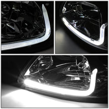 Load image into Gallery viewer, DNA Headlights for Ford Mustang SN95 (1999-2004) Black or Chrome Housing with LED Daytime Running Light Alternate Image