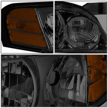Load image into Gallery viewer, DNA Headlights for Nissan Altima (2000-2001) with Chrome Housing and Smoke Lens Alternate Image