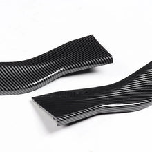 Load image into Gallery viewer, DNA Front Bumper Lip for Lexus IS250 IS350 F-Sport (2014-2016) 3-Piece with Carbon Fiber Look Finish Alternate Image