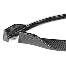 Load image into Gallery viewer, DNA Front Bumper Lip for Kia Optima (2011-2013) 3-Piece STP-Style with Matte Black or Carbon Fiber Look Finish - Matte Black Alternate Image