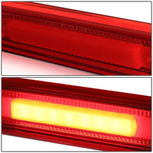 Load image into Gallery viewer, DNA LED 3rd Brake Light Jeep Commander (2006-2010) Clear / Smoked / Red Lens - LED Bar / Black / Clear Alternate Image