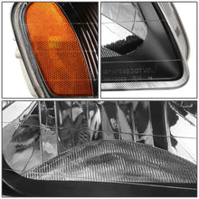 Load image into Gallery viewer, DNA Headlights for Hyundai Accent (2000-2002) with Chrome or Black Housing and Smoke or Clear Lens Alternate Image