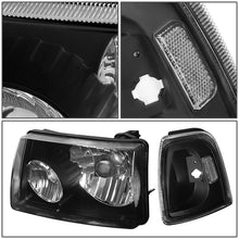 Load image into Gallery viewer, DNA Headlights for Ford Ranger (2001-2011) with Black or Chrome Housing and Clear or Smoke Lens Alternate Image