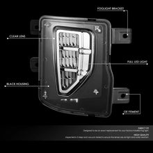 Load image into Gallery viewer, DNA Fog Lights for Chevy Silverado 1500 (2016-2019) LED Projector with Switch and Wiring Harness - Clear or Smoke Lens - Clear Alternate Image