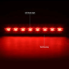 Load image into Gallery viewer, DNA LED 3rd Brake Light Ford Escape (2013-2018) Clear / Smoked / Red Lens - Black / Clear Alternate Image