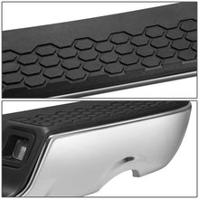Load image into Gallery viewer, DNA Rear Step Bumper for Dodge Ram 1500 (2009-2011) RAM 1500 (2011-2019) With License Plate Lights - Black or Chrome - With Parking Sensor Holes / Chrome Alternate Image