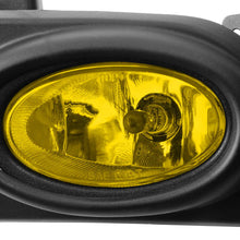 Load image into Gallery viewer, DNA Fog Lights for Honda Civic Sedan &amp; Coupe (2006-2008) with Switch and Wiring Harness - Amber / Clear / Smoke Lens - Sedan / Amber Alternate Image