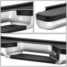 Load image into Gallery viewer, DNA Rear Step Bumper for Chevy &amp; GMC C/K 1500 2500 3500 (1988-2000) with Strip Hole - Black or Chrome - Chrome Alternate Image