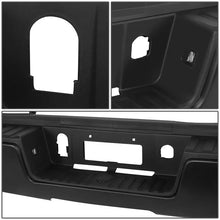 Load image into Gallery viewer, DNA Rear Step Bumper for Chevy Silverado &amp; GMC Sierra 2500 / 3500 (2015-2019) with License Plate Lights - Black or Chrome Alternate Image