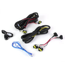 Load image into Gallery viewer, DNA Fog Lights for Dodge Charger (2011-2014) with Switch and Wiring Harness - Amber / Clear / Smoke Lens - Amber Alternate Image