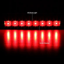 Load image into Gallery viewer, DNA LED 3rd Brake Light Dodge Journey (2010-2016) Black or Chrome Housing with Clear / Smoked / Red Lens - Black / Clear Alternate Image