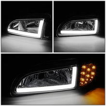 Load image into Gallery viewer, DNA Headlights Honda Civic Coupe / Hatchback (92-95) with LED DRL and Black or Chrome Housing Alternate Image
