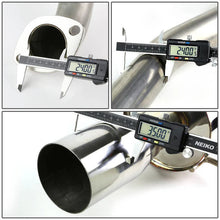 Load image into Gallery viewer, DNA Exhaust for Chevy Cobalt 2.2L (2005-2010) Catback with 3.50" Single Wall Round or Double Wall Rolled Tip - Single Wall Rounded / Polished Alternate Image